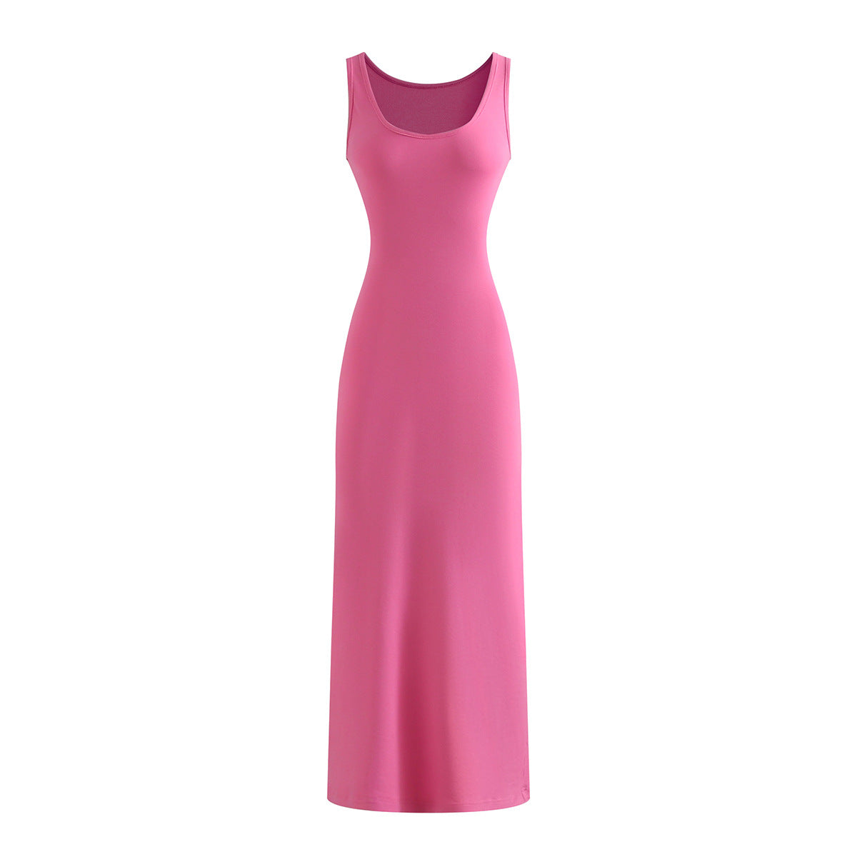 Dopamine Sexy Knitted Strap Dress for Women  Bodycon Long Dress Slim Fit Long Skirt