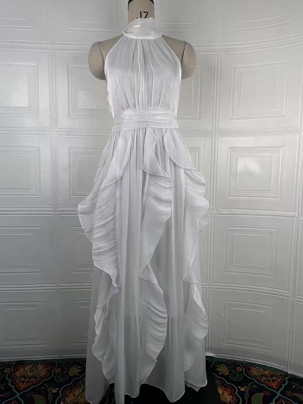 New  Elegant Irregular Layered Cake Dress