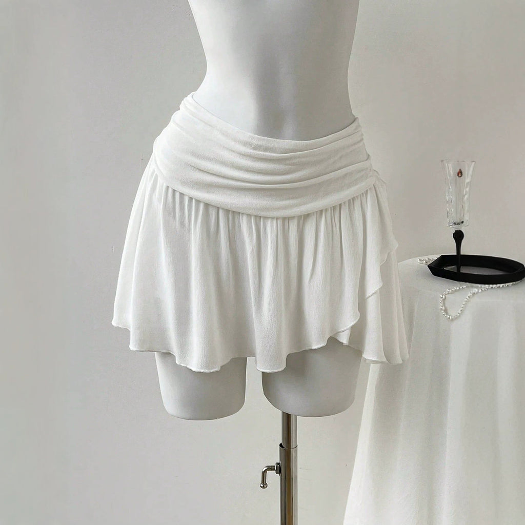 Low waist short skirt