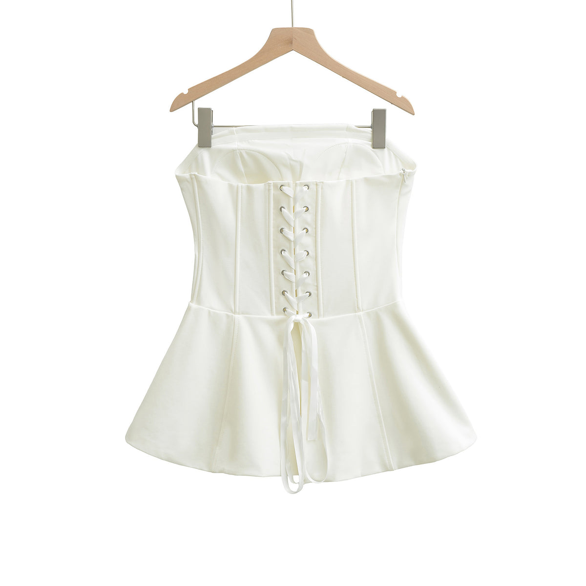 Strapless Dress Women Elegant Lady One Shoulder Birthday Cocktail Dress Princess Puff Short Skirt