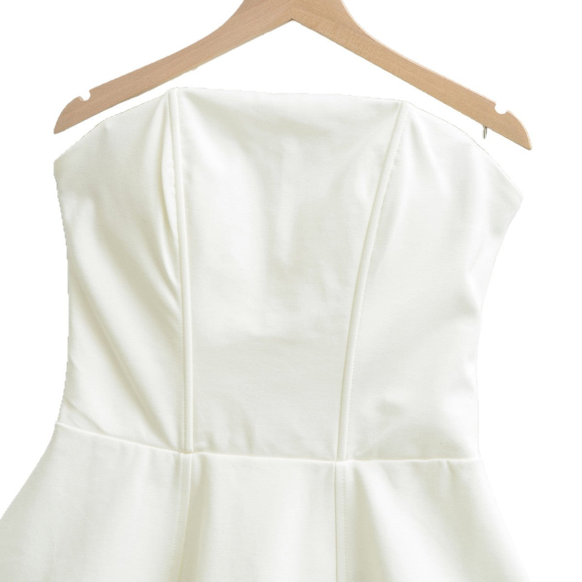Strapless Dress Women Elegant Lady One Shoulder Birthday Cocktail Dress Princess Puff Short Skirt
