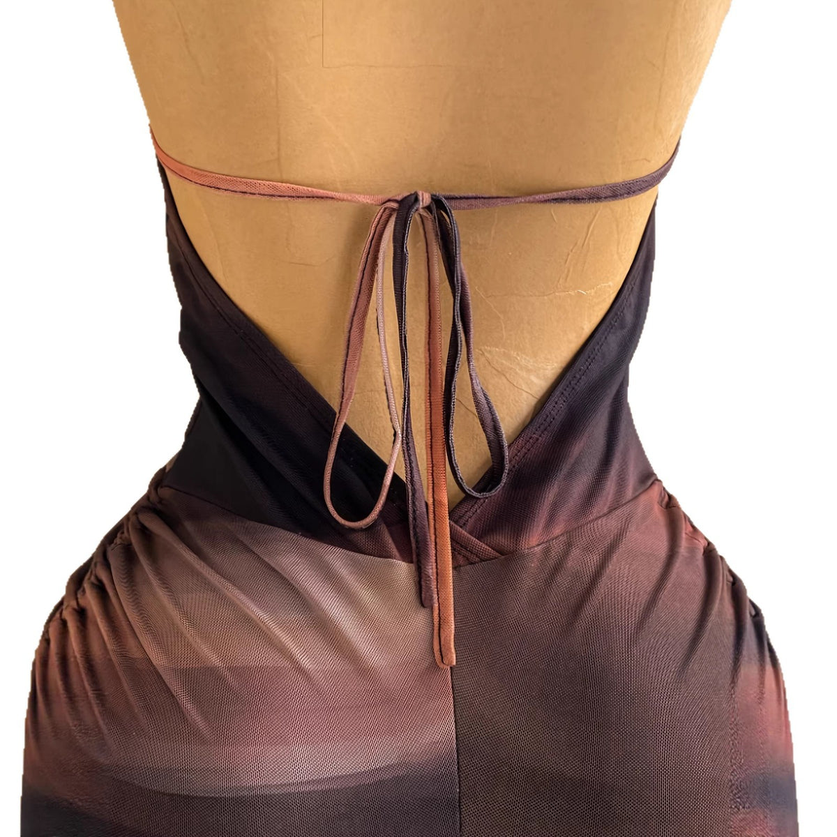 Color-blocked Tie-up Jumpsuit for Women