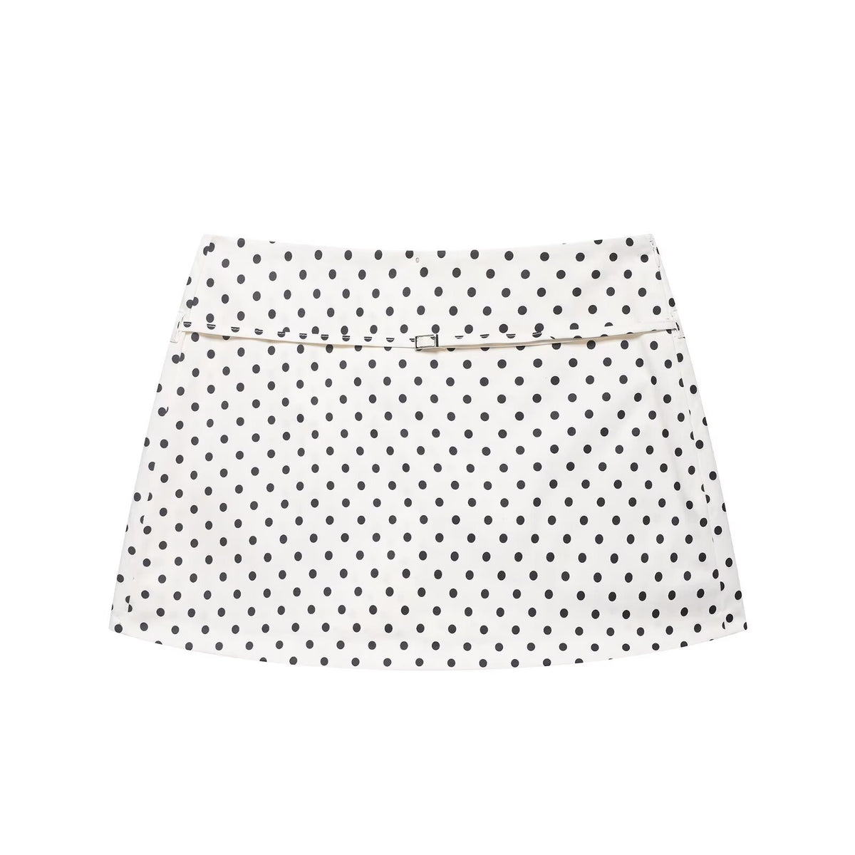 Spicy girl with belt polka dot versatile skirt pants