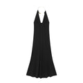 Hanging neck and tied neck women's dress