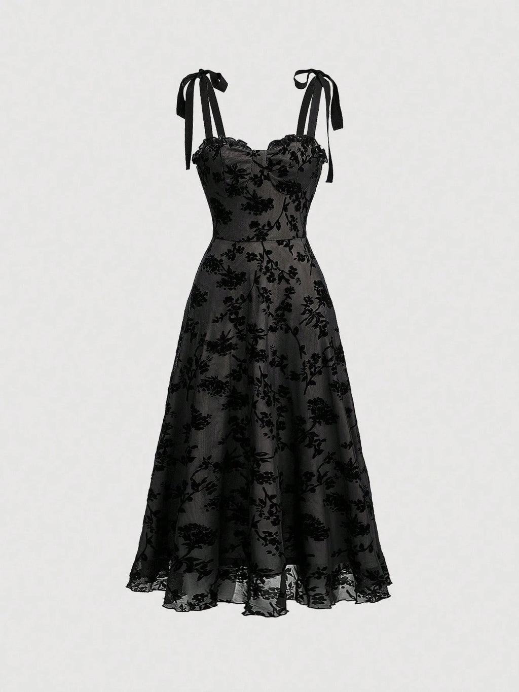 Off shoulder camisole dress