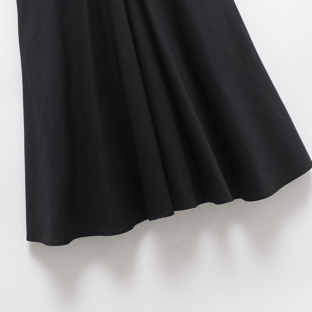 Hot girl V-neck sexy backless camisole dress