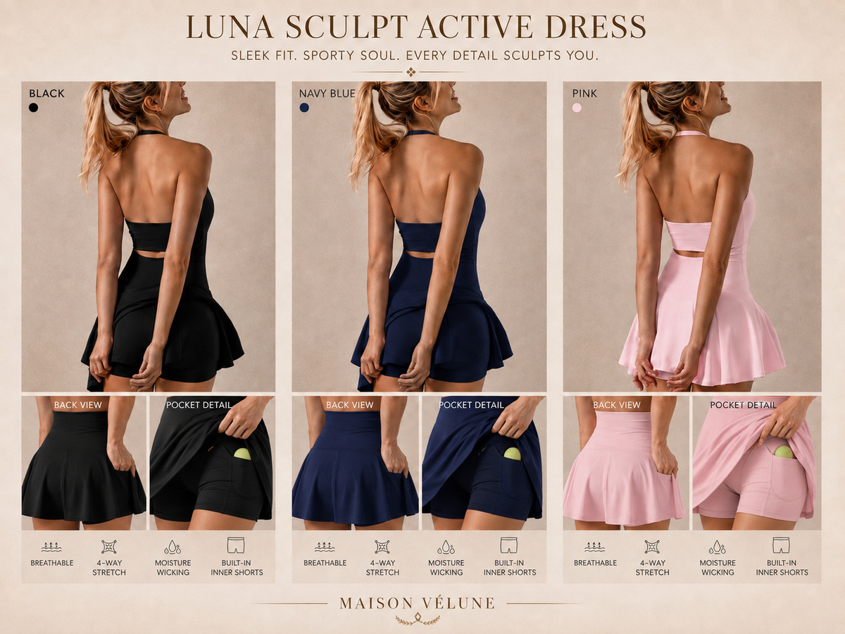 Luna Sculpt Active Dress