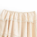 Spicy girl lace layered decorative mini skirt