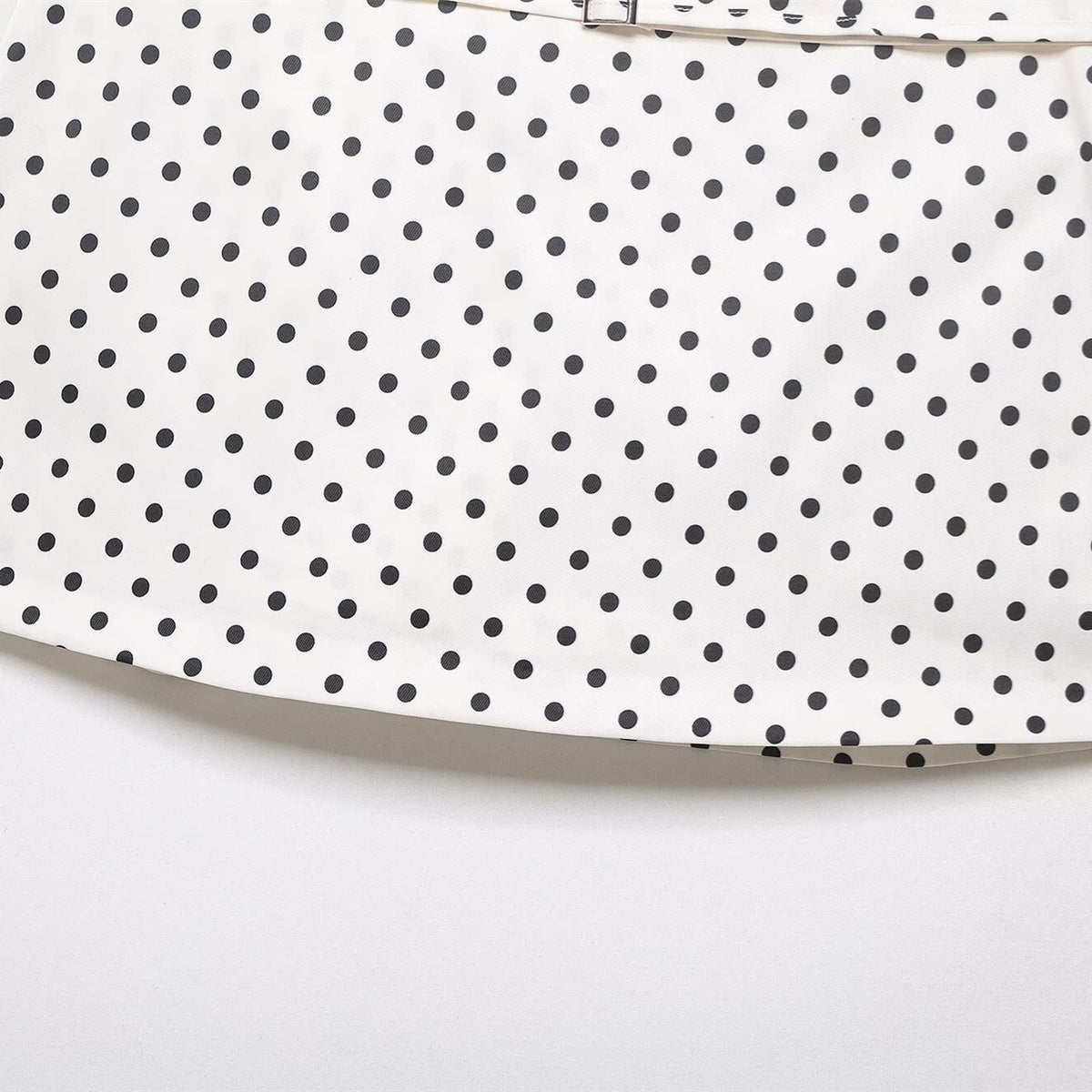 Spicy girl with belt polka dot versatile skirt pants
