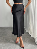 Tailored fish tail half length skirt