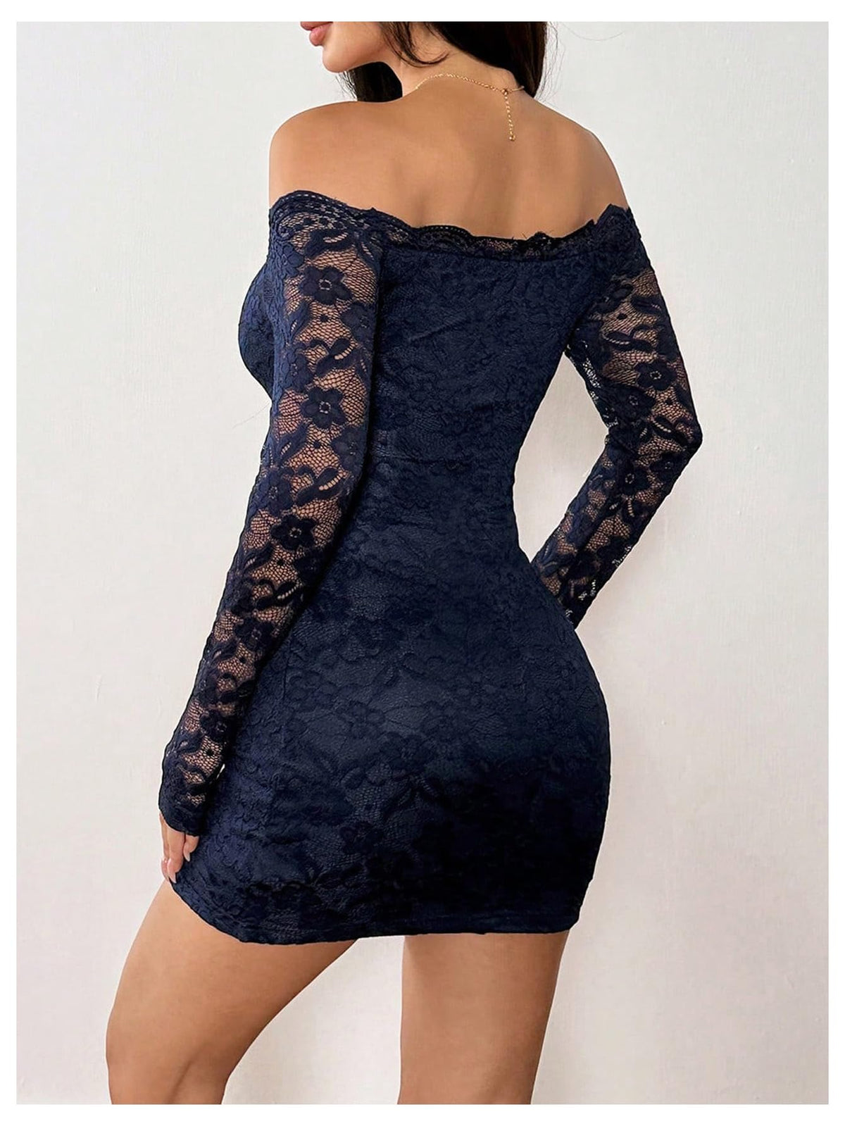 GORGLITTER Women's Lace Mini Y2K Club Birthday Sexy Party Going Out Dresses