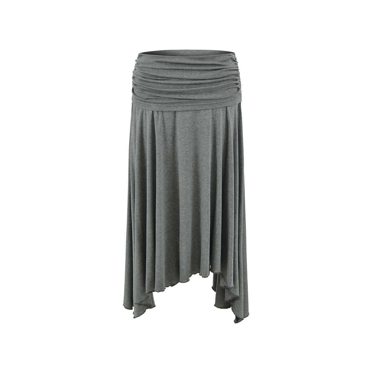 Casual and Versatile Irregular Design A-Line Maxi Skirt for Women, Lightweight Flowy Summer Dress, Everyday Wear