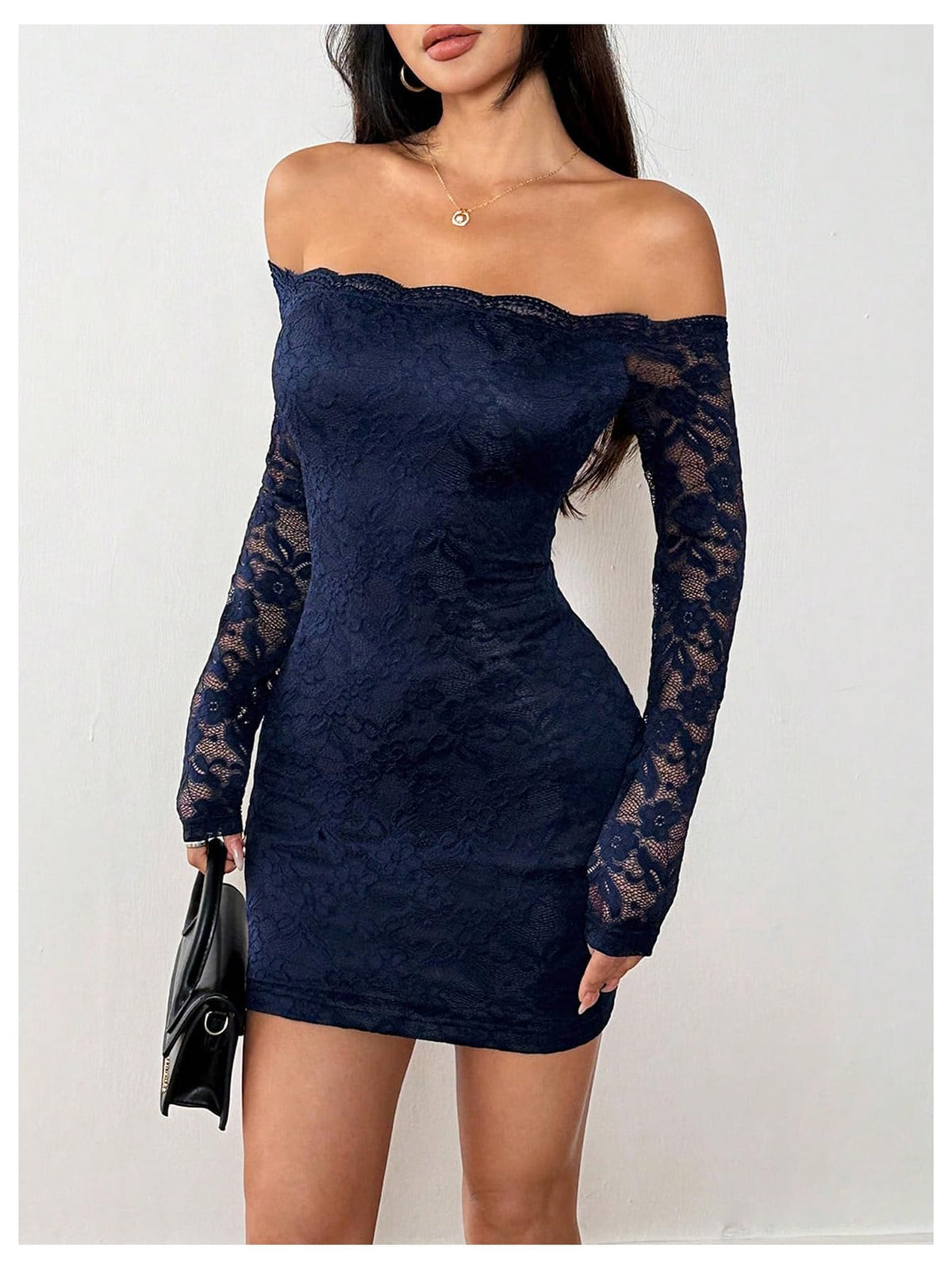 GORGLITTER Women's Lace Mini Y2K Club Birthday Sexy Party Going Out Dresses