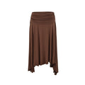 Casual and Versatile Irregular Design A-Line Maxi Skirt for Women, Lightweight Flowy Summer Dress, Everyday Wear