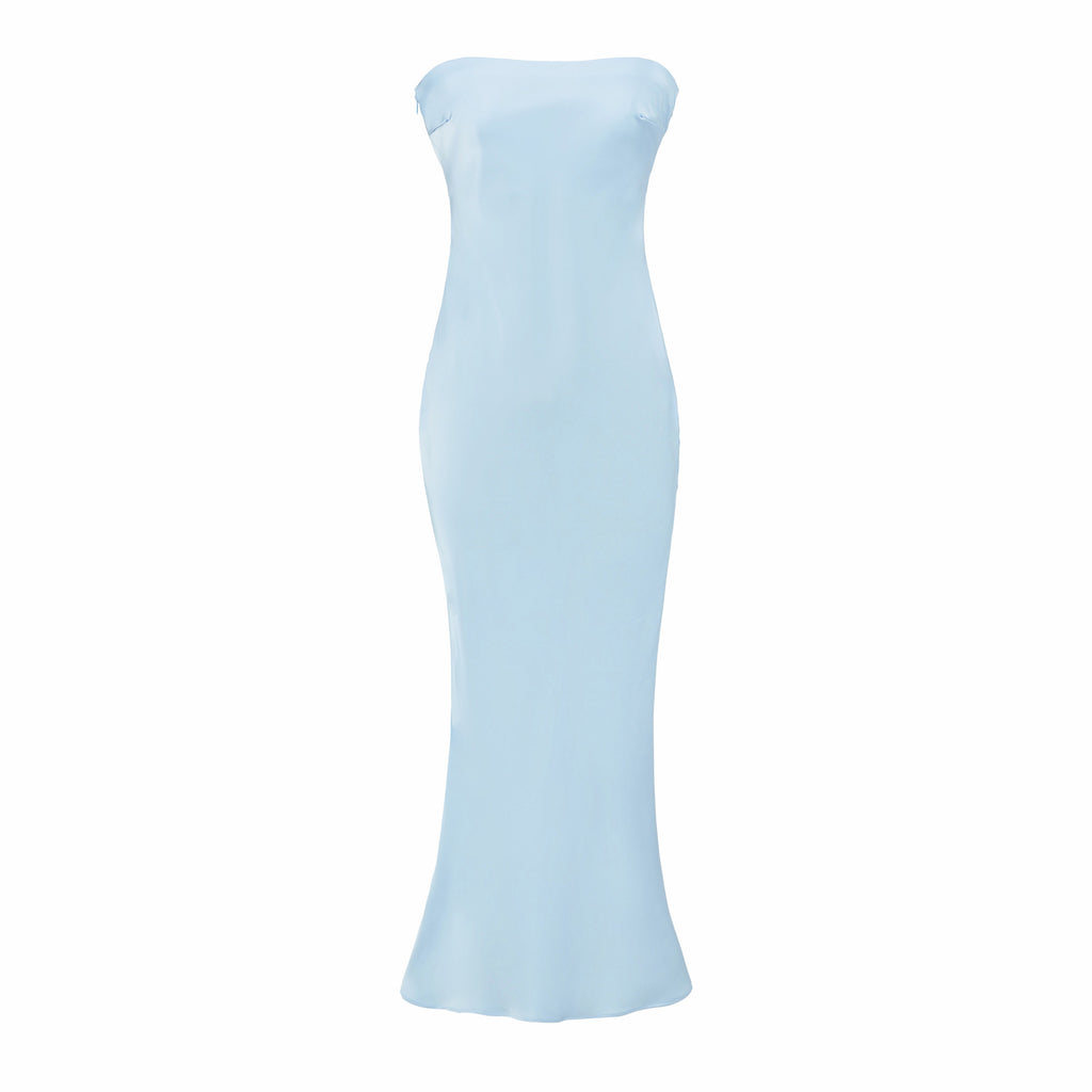 Long Dress for Women Summer Wedding-Style Off-Shoulder Sexy Cocktail Dress Bodycon Fitted Waist&