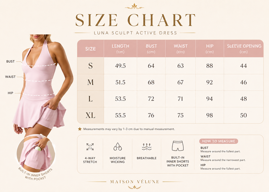 Luna Sculpt Active Dress