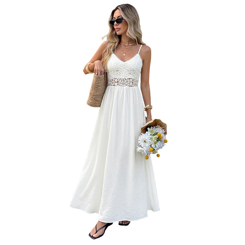 V-neck camisole dress