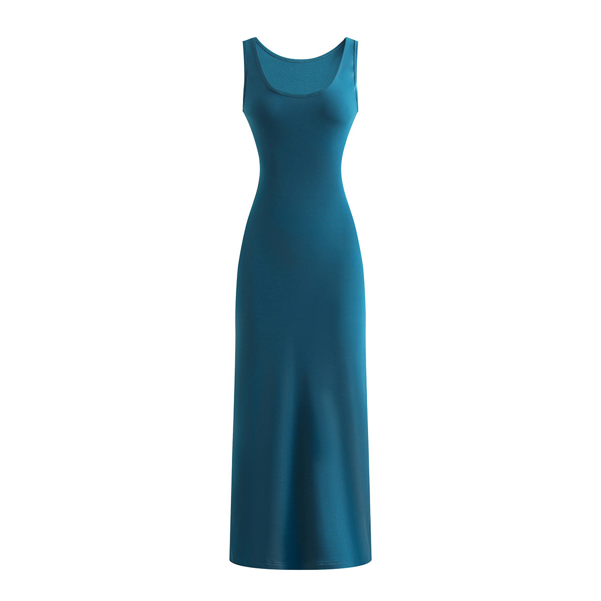 Dopamine Sexy Knitted Strap Dress for Women  Bodycon Long Dress Slim Fit Long Skirt