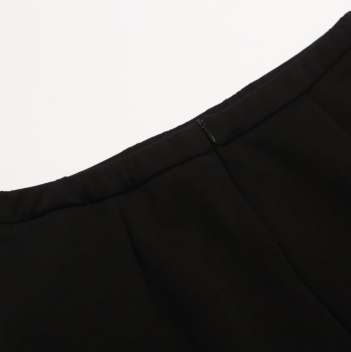 Black Bubble Skirt for Women High Waist Slimming Anti-Show Short Puffy A-Line Skirt