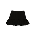 Black Bubble Skirt for Women High Waist Slimming Anti-Show Short Puffy A-Line Skirt