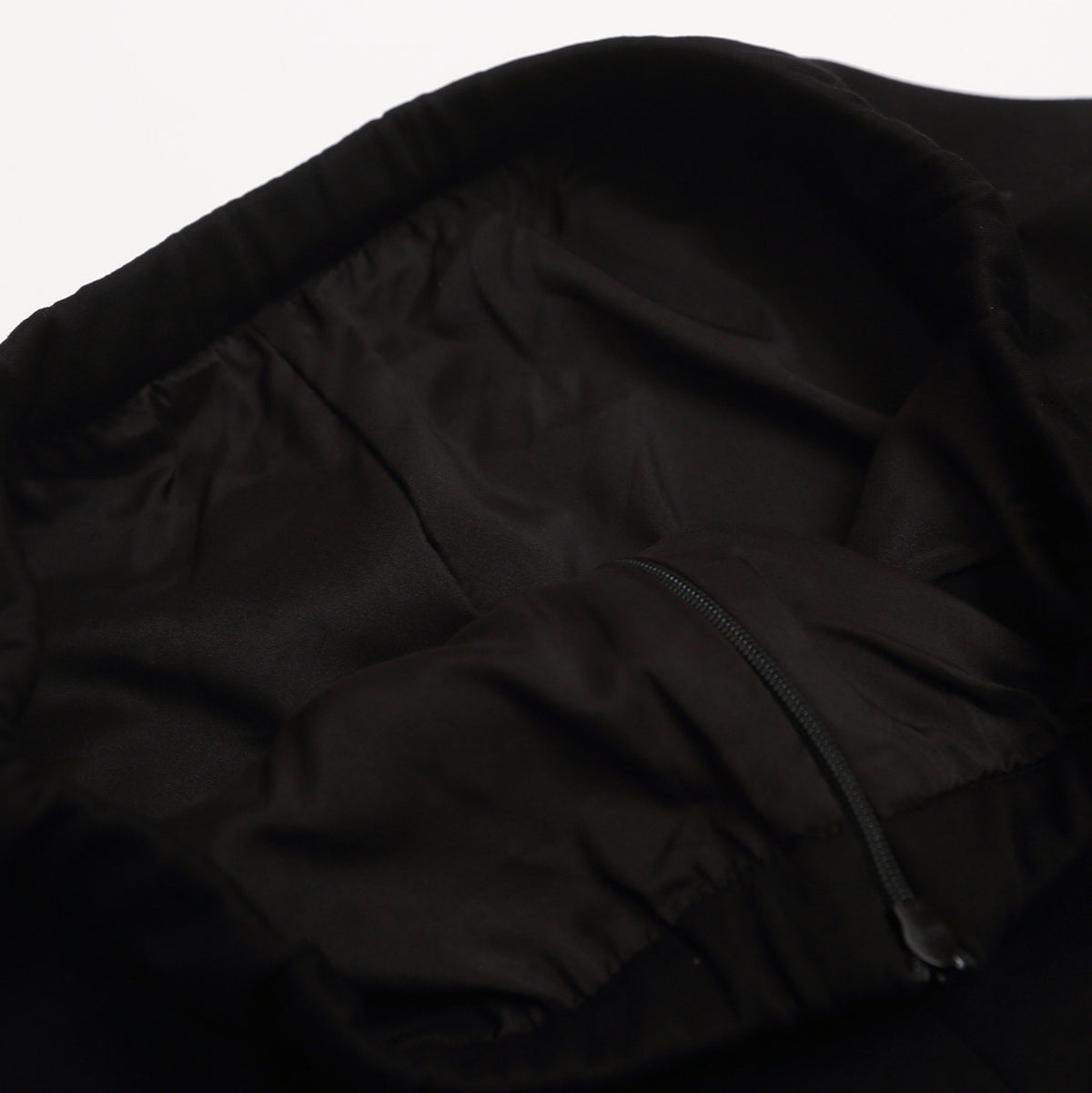 Black Bubble Skirt for Women High Waist Slimming Anti-Show Short Puffy A-Line Skirt