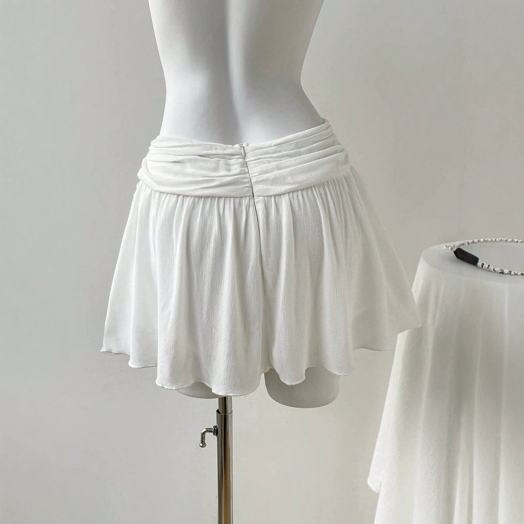 Low waist short skirt