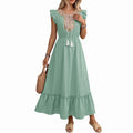 Tassel style long skirt