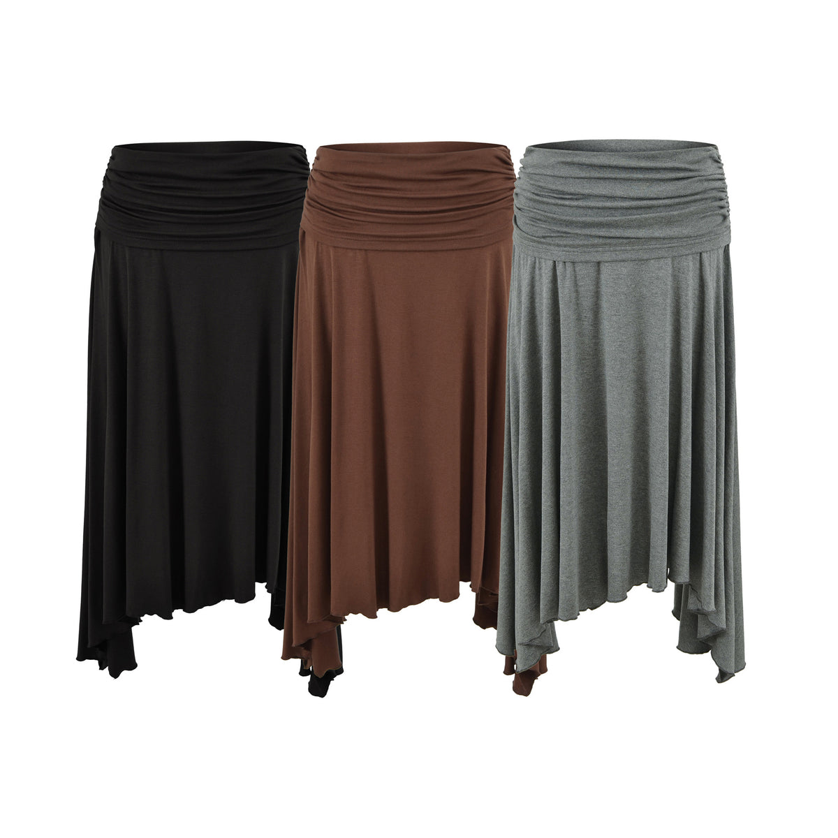 Casual and Versatile Irregular Design A-Line Maxi Skirt for Women, Lightweight Flowy Summer Dress, Everyday Wear