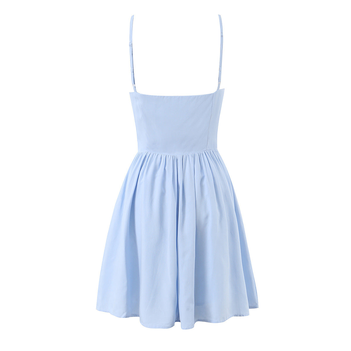 Elegant Gathered Design, Women's Hollywood Style Ballet Mini Dress