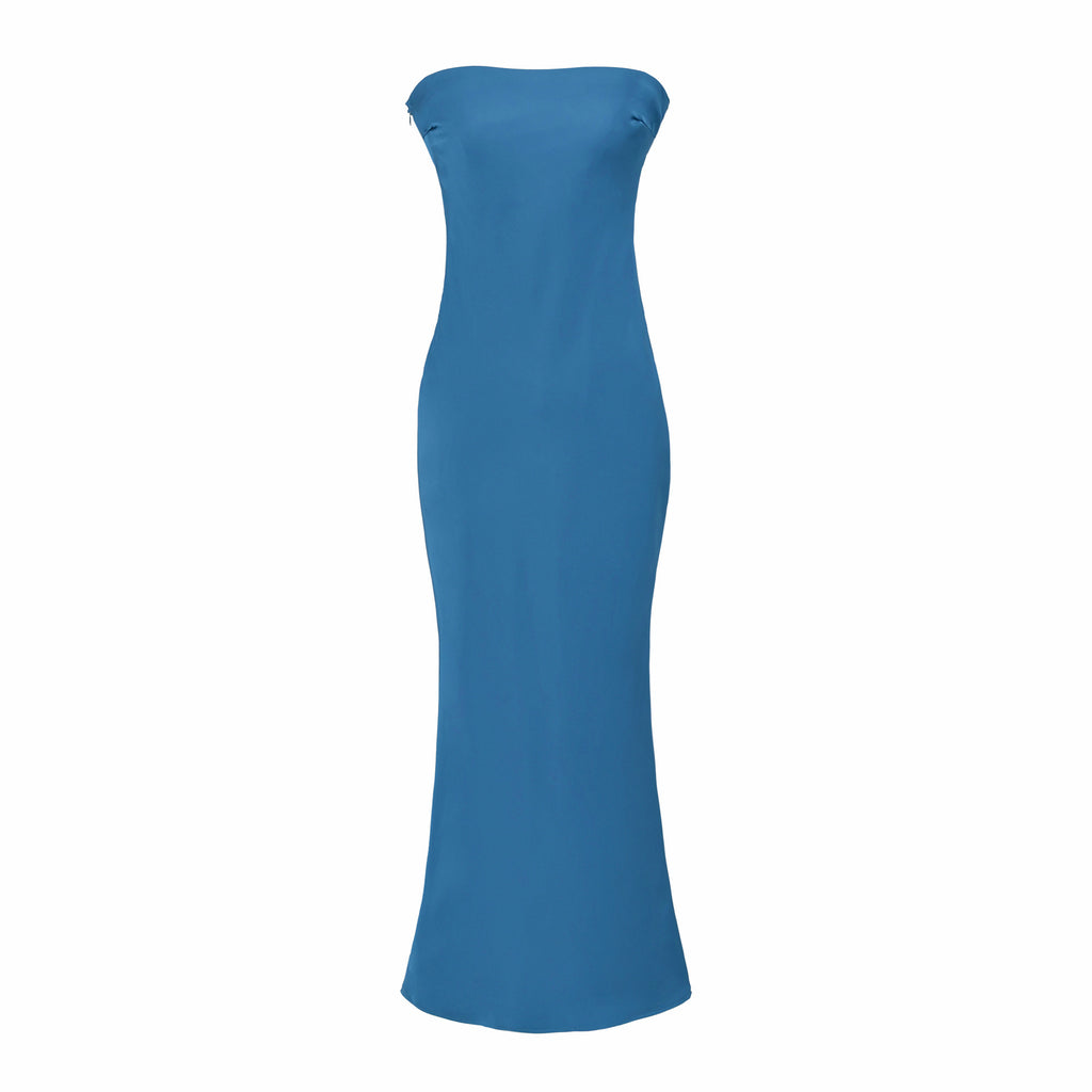 Long Dress for Women Summer Wedding-Style Off-Shoulder Sexy Cocktail Dress Bodycon Fitted Waist&