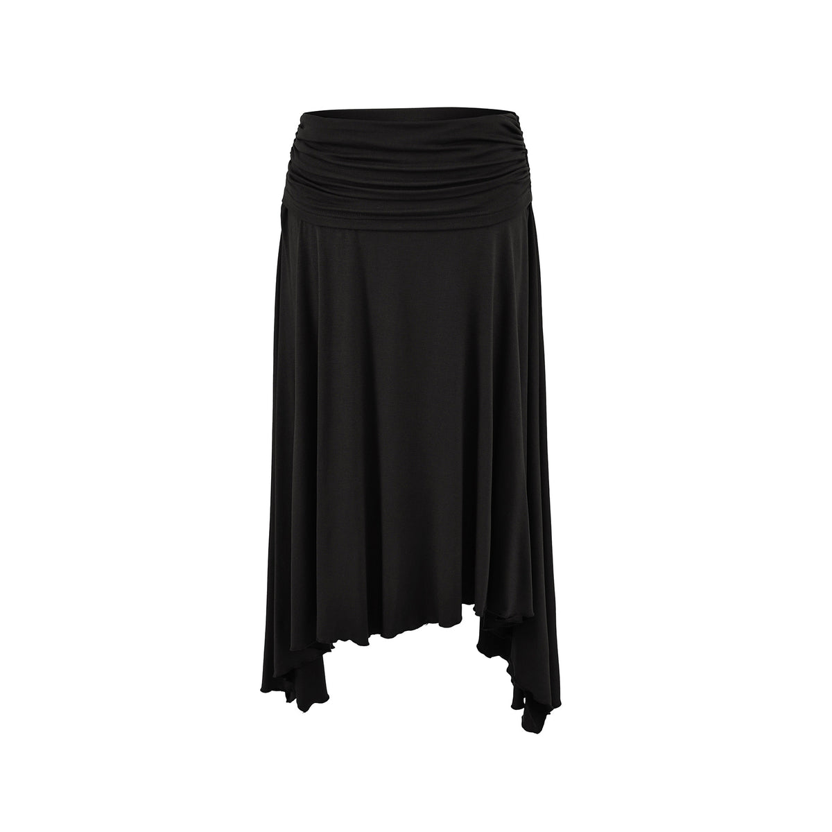 Casual and Versatile Irregular Design A-Line Maxi Skirt for Women, Lightweight Flowy Summer Dress, Everyday Wear